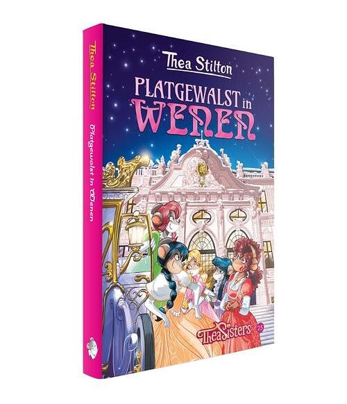 Foto van Platgewalst in wenen - thea stilton - hardcover (9789059248526)