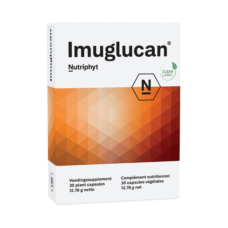 Foto van Nutriphyt imuglucan capsules