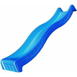Foto van Intergard glijbaan blauw 265cm voor houten speeltoestellen