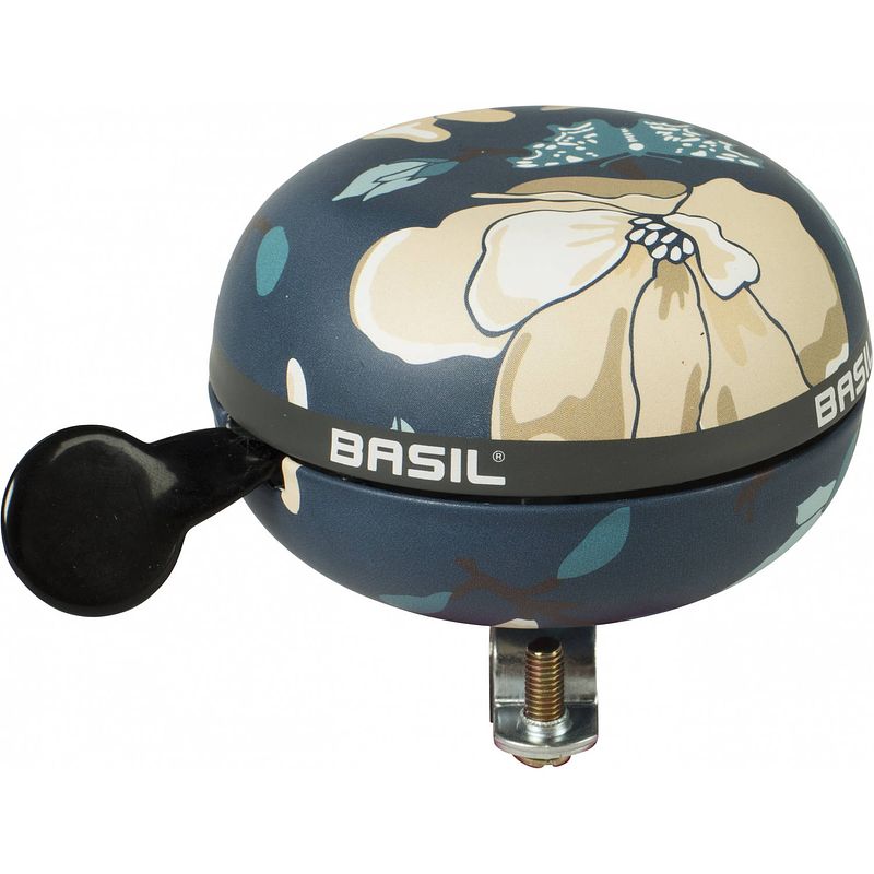 Foto van Basil fietsbel big bell magnolia teal blue 80 mm blauw