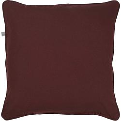 Foto van Dutch decor java - sierkussen bordeaux 70x70 cm - rood - rood