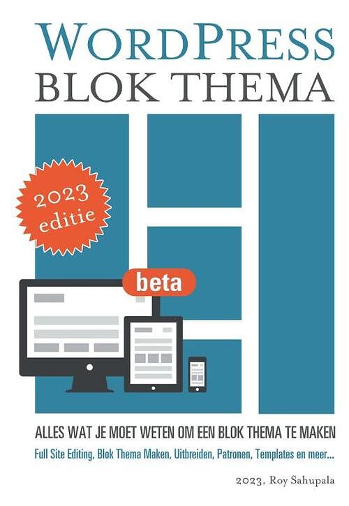 Foto van Wordpress blok thema - roy sahupala - paperback (9789090367590)