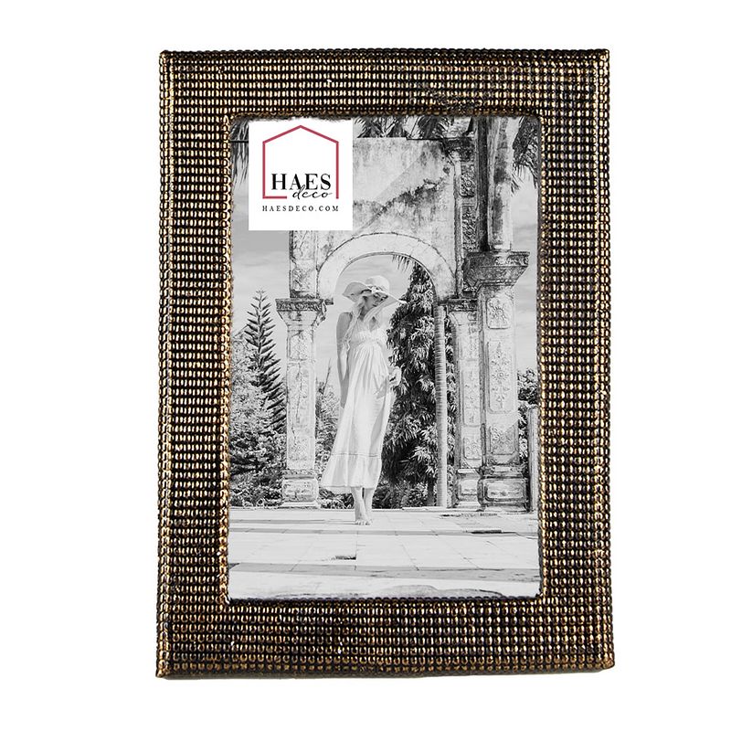 Foto van Haes deco - fotolijst 10x15 goudkleurig, formaat 13x1x18 cm - loving chic