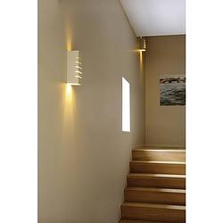 Foto van Slv gl 100 148010 wandlamp e14 40 w spaarlamp, led, halogeen wit