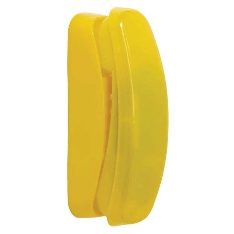 Foto van Axi speelgoed telefoon van kunststof in geel accessoire voor speelhuis of speeltoestel