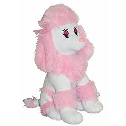 Foto van Pluche roze poedel knuffel 35 cm - knuffel huisdieren