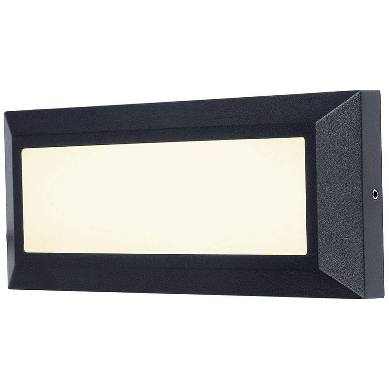 Foto van Lutec helena 5191605012 led-buitenlamp (wand) energielabel: f (a - g) led led 11 w zwart