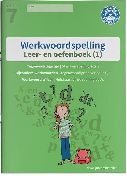 Foto van Werkwoordspelling leer- en oefenboek - paperback (9789492265401)