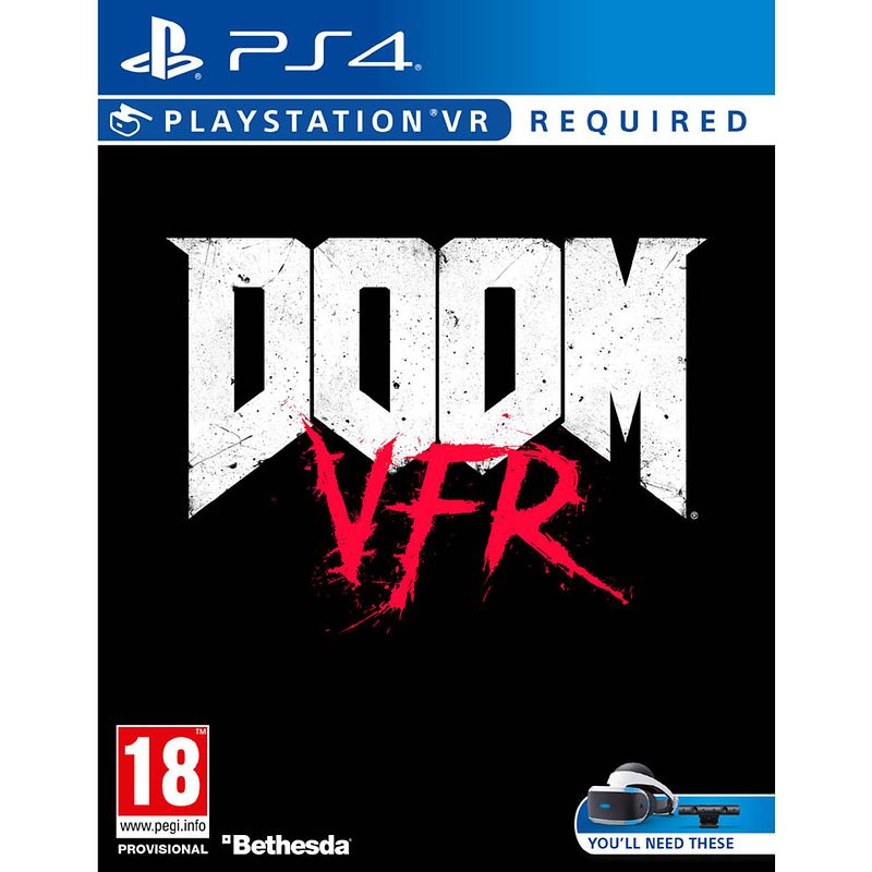 Foto van Ps4 vr doom vfr