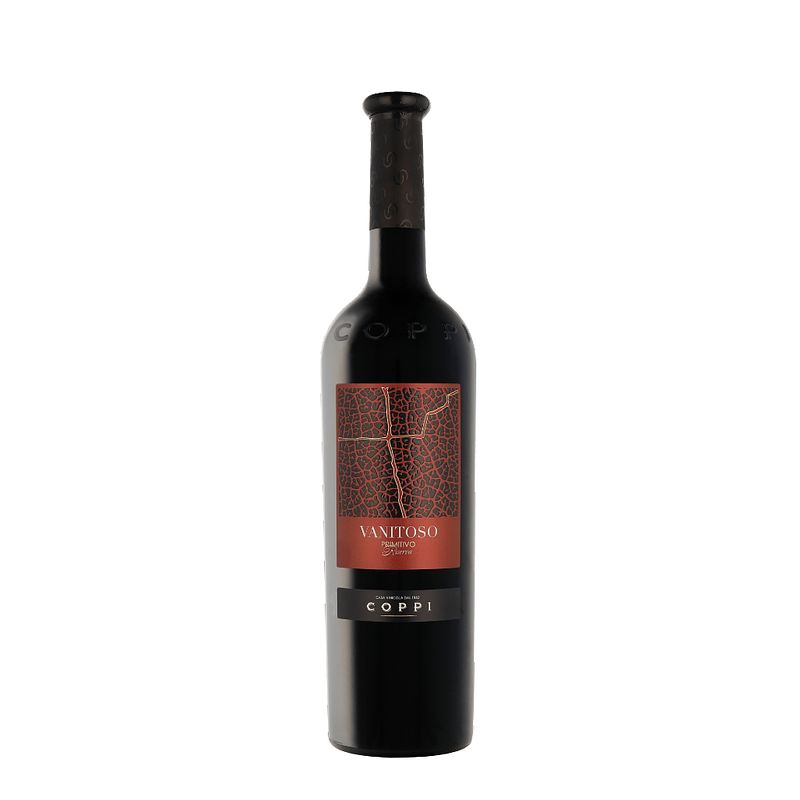 Foto van Coppi primitivo vanitoso 2016 75cl wijn