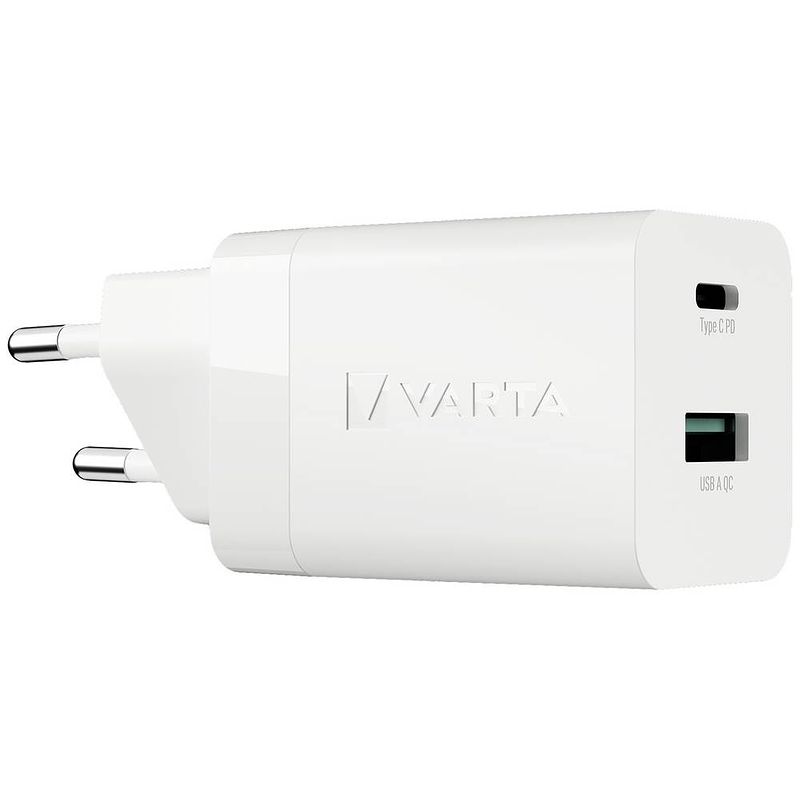 Foto van Varta speed charger 38 w 57955101111 usb-oplader 2 x usb, usb-c thuis