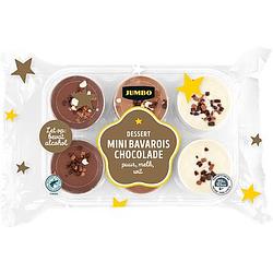 Foto van Jumbo mini bavarois choco 180g