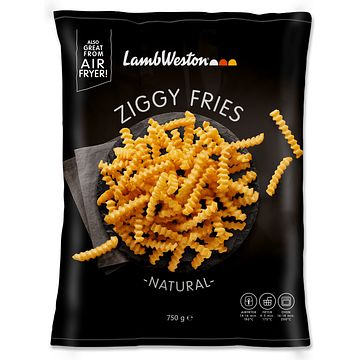 Foto van Lamb weston ziggy fries natural 750g bij jumbo