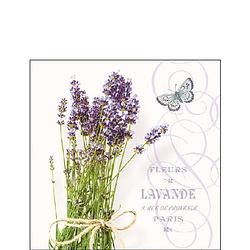 Foto van Ambiente servet 25cm bunch of lavender