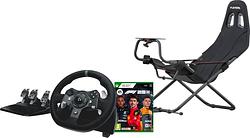 Foto van Logitech g920 driving force + playseat challenge actifit + f1 23 xbox series x & xbox one