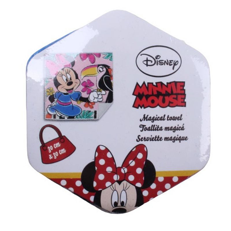 Foto van Disney handdoek minnie mouse 30 x 30 cm katoen