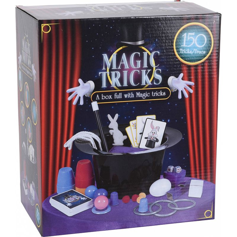 Foto van Free and easy goochelset magic tricks 150 trucs