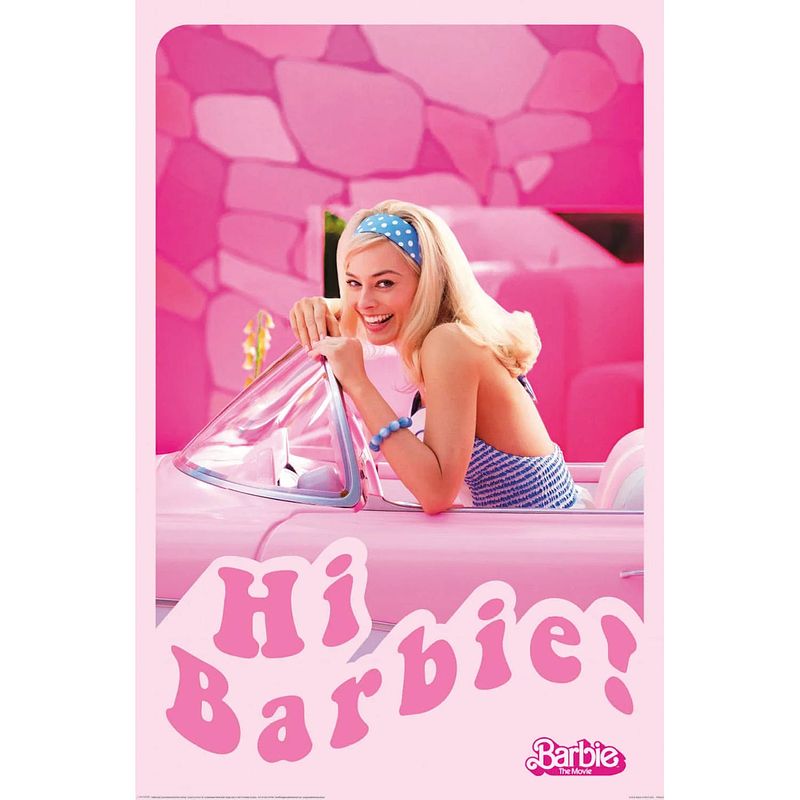 Foto van Poster barbie movie hi barbie 61x91,5cm