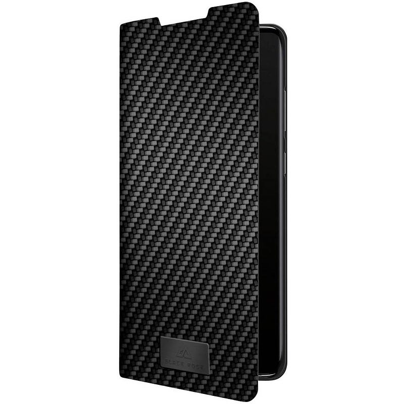 Foto van Black rock flex carbon booklet samsung galaxy s20 zwart