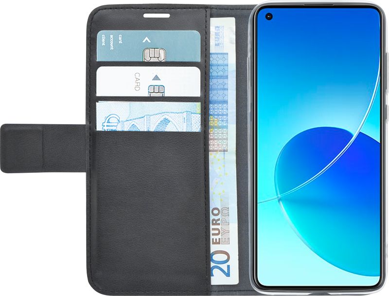 Foto van Azuri wallet oppo reno6 book case zwart