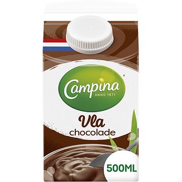 Foto van Campina chocolade vla 500ml bij jumbo