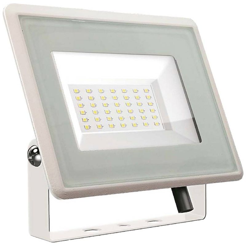 Foto van V-tac vt-4934-w 6747 led-buitenschijnwerper energielabel: f (a - g) 30.00 w daglichtwit