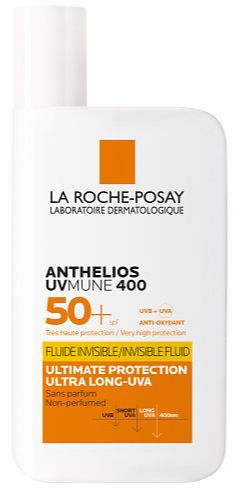 Foto van La roche-posay anthelios uvmune 400 onzichtbare zonnebrand fluide spf50+