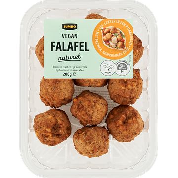 Foto van Jumbo lekker veggie falafel vegan 200g