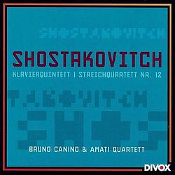 Foto van Shostakovich: piano 4tet op.57 & streichquartett nr.12 - cd (7619913205049)