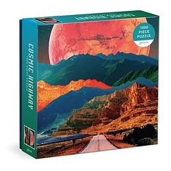 Foto van Cosmic highway 1000 piece puzzle in a square box - puzzel;puzzel (9780735380059)