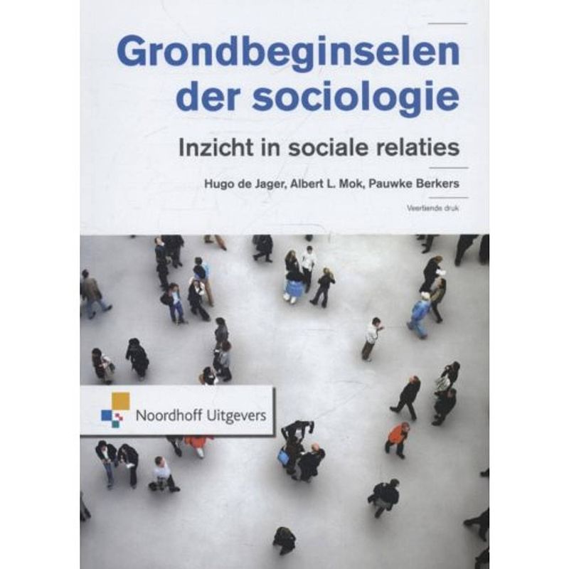 Foto van Grondbeginselen der sociologie