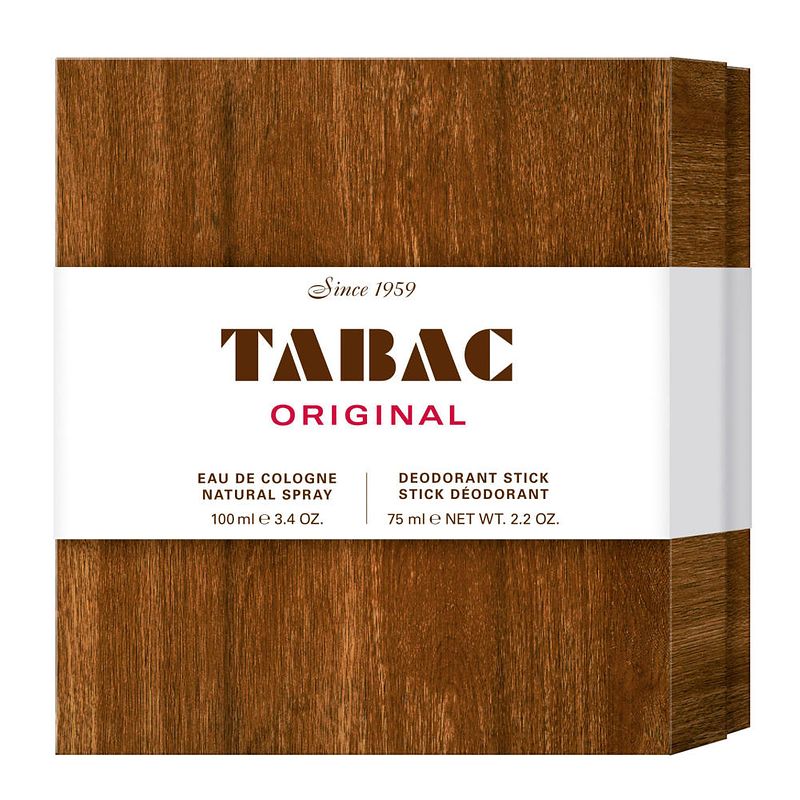 Foto van Tabac original eau de cologne natural spray & deodorantstick giftset