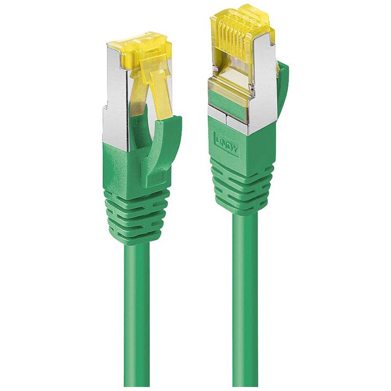 Foto van Lindy 47650 rj45 s/ftp 5.00 m groen 1 stuk(s)