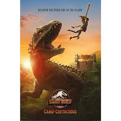 Foto van Pyramid jurassic world camp cretaceous teaser poster 61x91,5cm