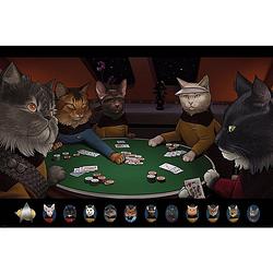 Foto van Pyramid star trek cats poker poster 61x91,5cm