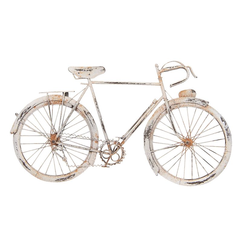 Foto van Clayre & eef wanddecoratie fiets 62*5*34 cm 5y0514