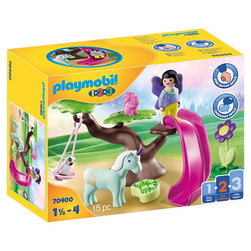 Foto van Playmobil 123 feeërieke speeltuin 70400