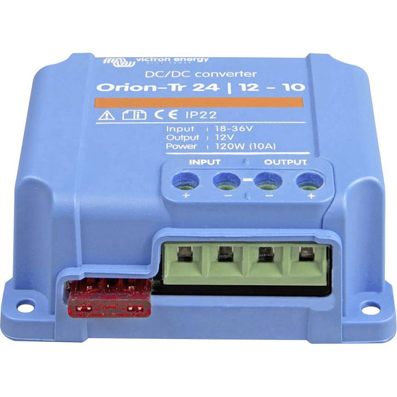 Foto van Victron energy orion-tr 24/12-10 dc/dc-converter 24 v/dc - 12.5 v/dc/12 a 120 w