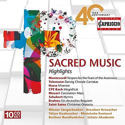 Foto van 40 year anniversary - sacred music - cd (0845221073774)