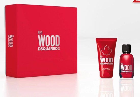 Foto van Dsquared2 red wood femme eau de toilette giftset