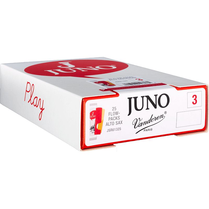 Foto van Vandoren juno jsr61325 saxophone alto 3 rieten voor altsaxofoon (25 stuks)