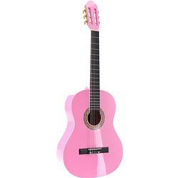 Foto van Lapaz 002 pi 4/4-formaat klassieke gitaar roze