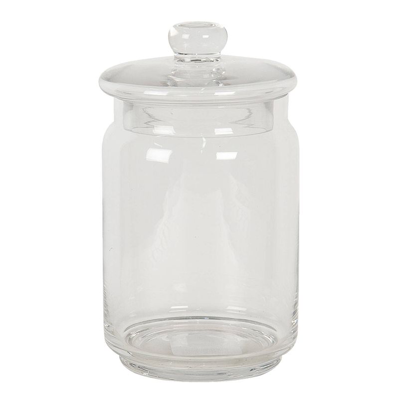 Foto van Clayre & eef voorraadpot deksel ø 11*20 cm transparant glas