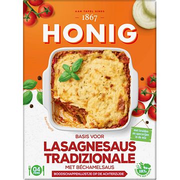 Foto van Honig mix lasagnesaus tradizionale 125g bij jumbo