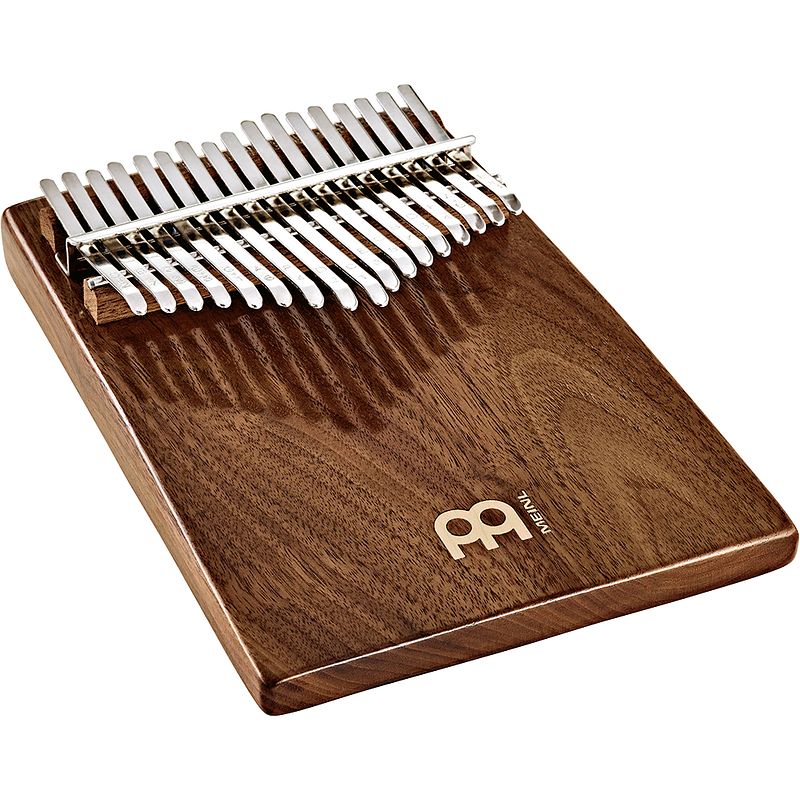 Foto van Meinl sonic energy kl1701s solid kalimba black walnut 17 tonen