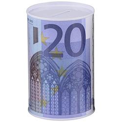 Foto van Spaarpot 20 euro biljet 8 x 11 cm - spaarpotten