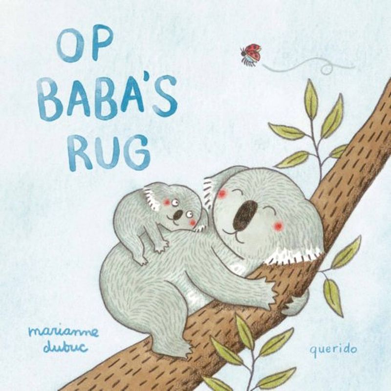 Foto van Op baba's rug