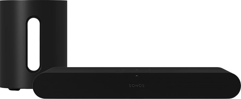 Foto van Sonos ray 3.1 + sub mini zwart