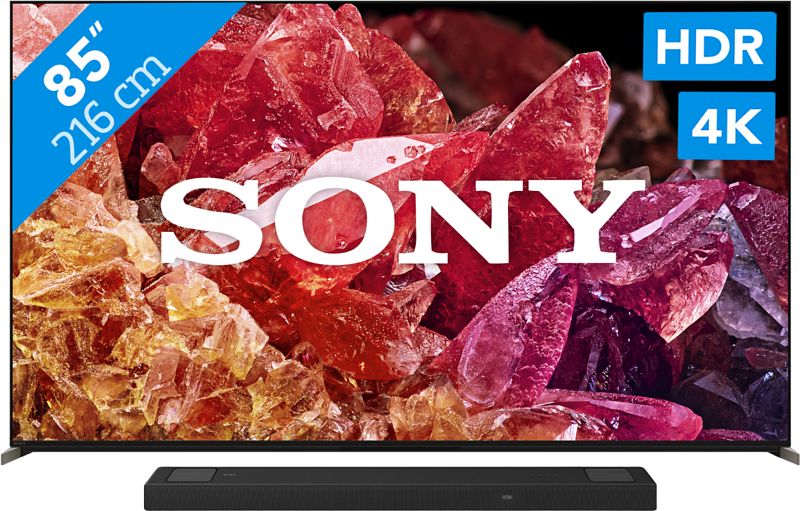 Foto van Sony bravia kd-85x95k (2022) + soundbar