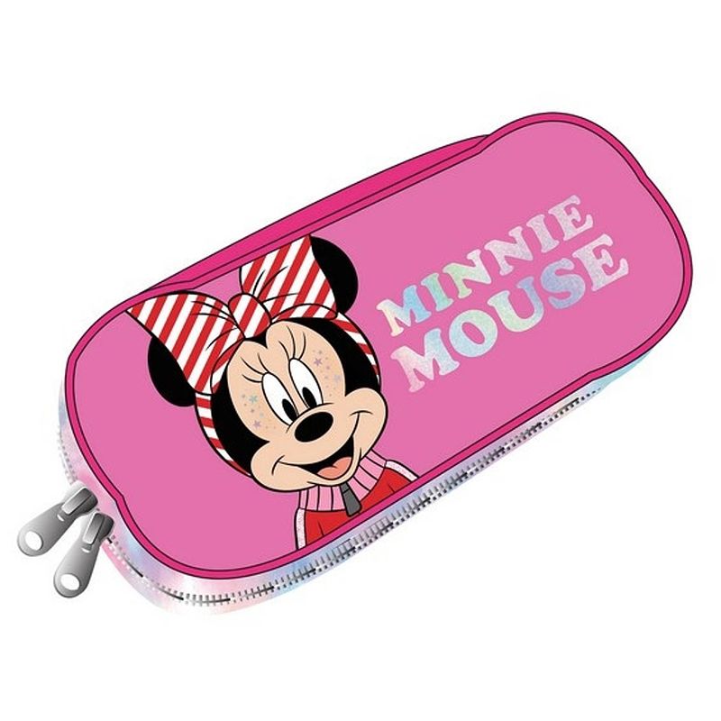 Foto van Disney etui minnie mouse junior 10,5 x 23,5 x 6 cm polyester roze